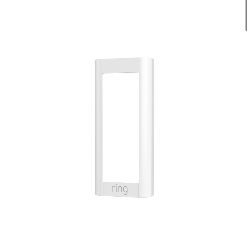 Faceplate for ring video doorbell pro2 - white- new